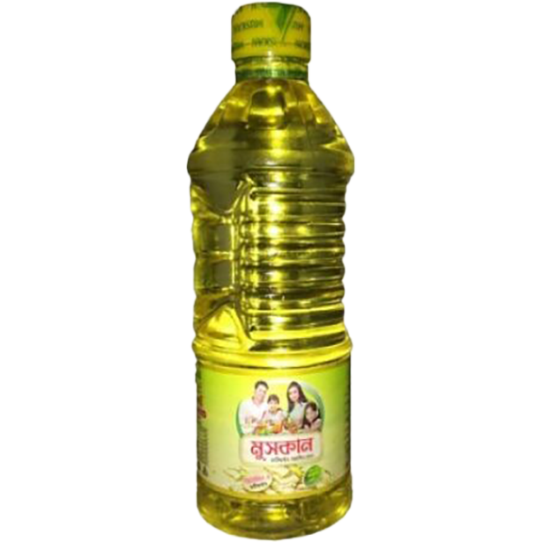 Muskan Gold Fortified Soyabean Oil - 500ml