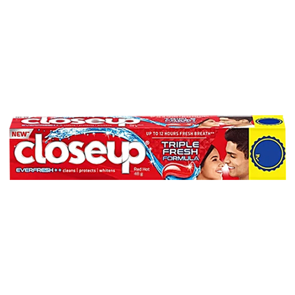 Closeup Everfresh + Red Hot