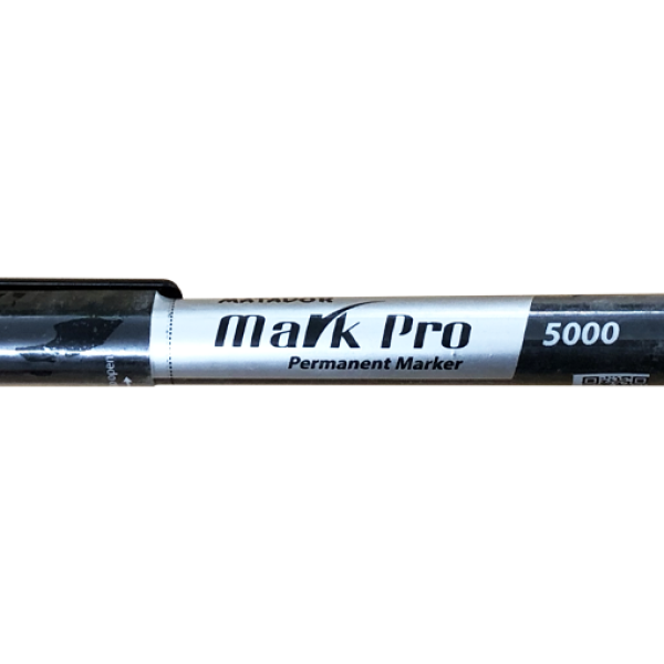 Matador Mark Pro Permanent Marker 5000 Black (1-Pcs)